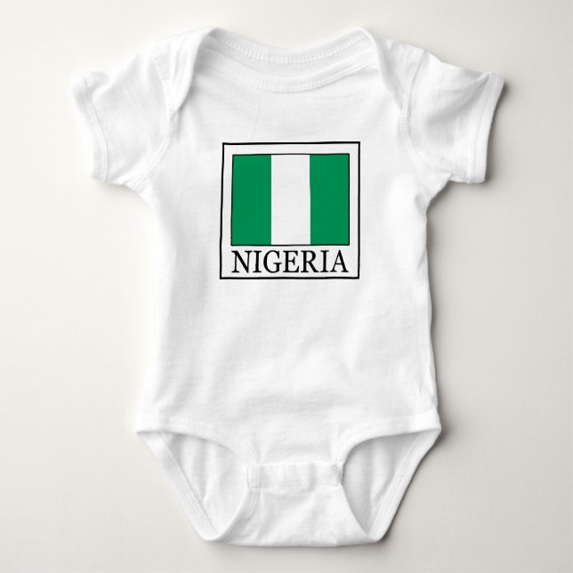 Body Para Bebé Nigeria (Anverso)