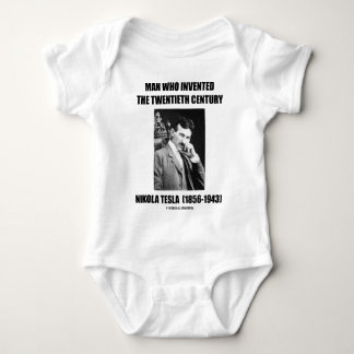 Body Para Bebé Nikola Tesla Hombre Que Inventó El Siglo Xx