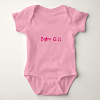 Body Para Bebé Niña bebé de rosa