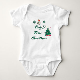 Body Para Bebé Niña Bebé Primera Cita De Navidad Toddler