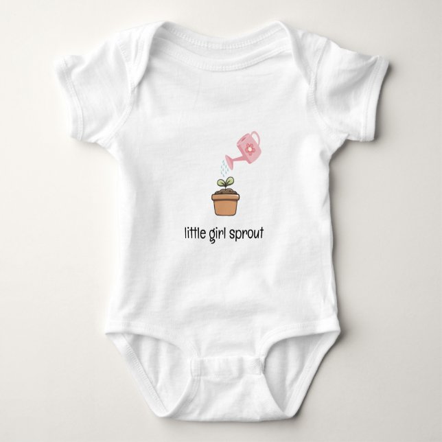 Body Para Bebé Niña Brote (Anverso)