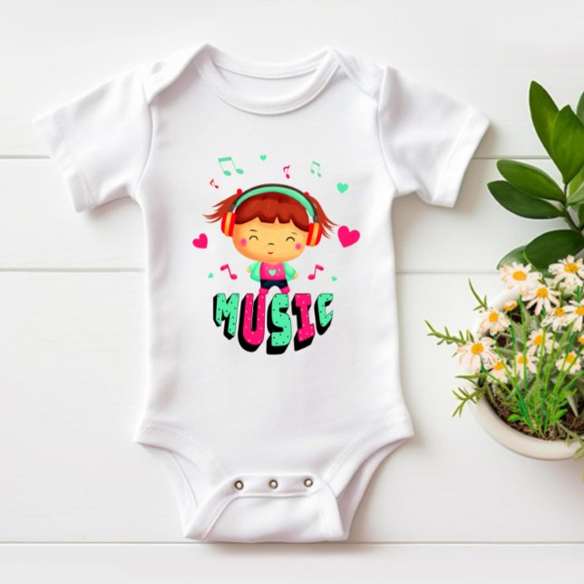 Body Para Bebé Niña con música (Subido por el creador)