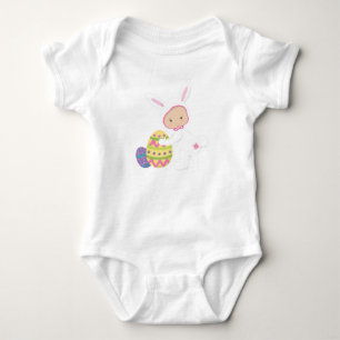 BODY PARA BEBÉ NIÑA DE BEBÉ CORTA VESTIDA COMO BUNNY DE ORIENTE