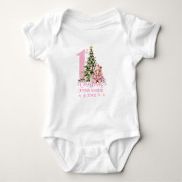 BODY PARA BEBÉ NIÑA DE BEBÉ PRIMER NAVIDADES