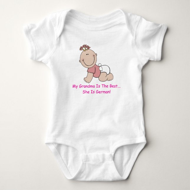 Body Para Bebé Niña Romper (Anverso)