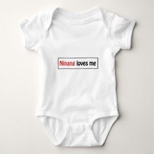 Body Para Bebé Ninang me ama