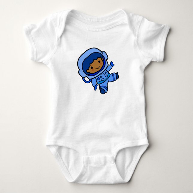 Body Para Bebé Niño astronauta (Anverso)