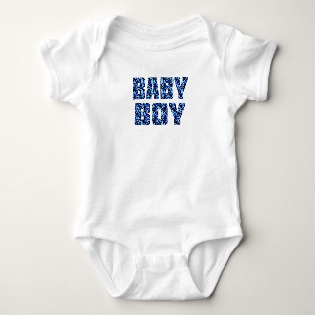 Body Para Bebé Niño (azul) (Anverso)
