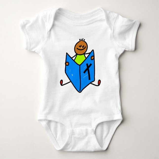 Body Para Bebé Niño de la biblia (Anverso)