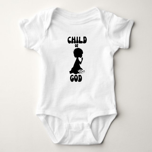 Body Para Bebé Niño De La Biblia De Dios Cita Unisex (Anverso)