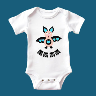 Body Para Bebé Niño de murciélago