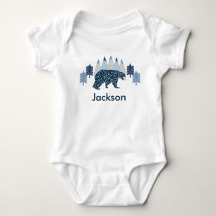 Body Para Bebé Niño del bebé del oso
