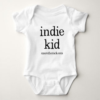 Body Para Bebé Niño del indie con las broches
