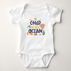 Body Para Bebé Niño del océano