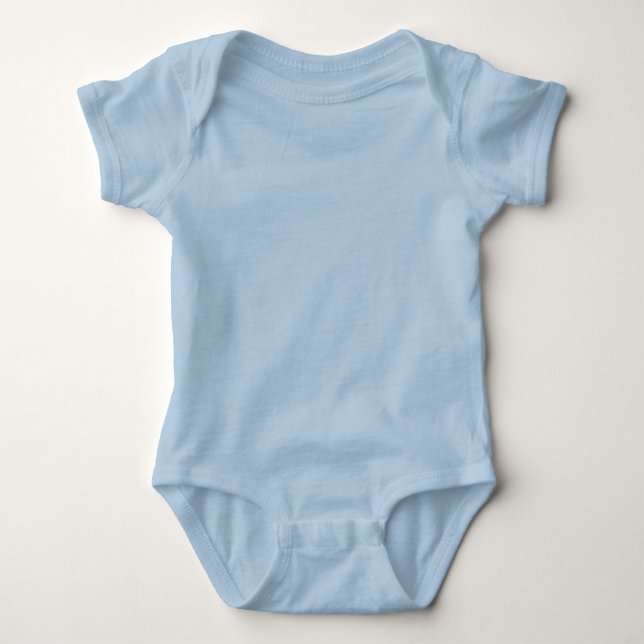 Body Para Bebé Niño: ENREDADERA (azul clara) (Anverso)
