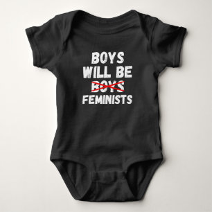 Body Para Bebé Niño Feminista - Los chicos serán feministas II