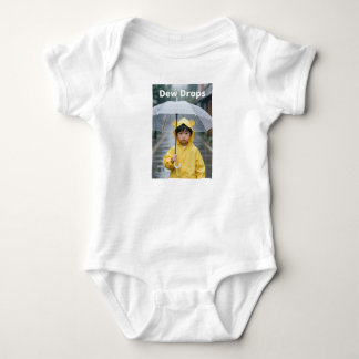 Body Para Bebé Niño Lindo con Impermeable Amarillo de Orejas de O
