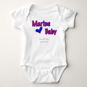 Body Para Bebé Niño marino