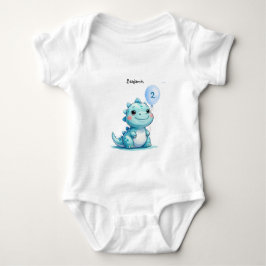 Body Para Bebé Niño niño niño feliz cumpleaños de dinosaurio lind