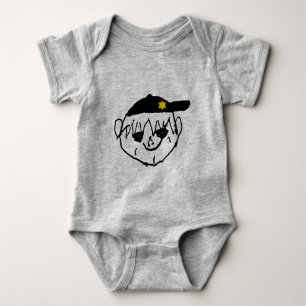 Body Para Bebé Niño pequeño dibujando Gorra con estrella