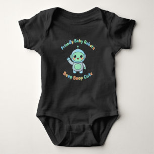 Body Para Bebé Niños Algodón Confort Robot
