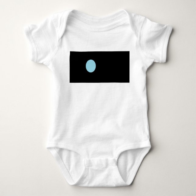 Body Para Bebé Niños del sistema solar (Anverso)