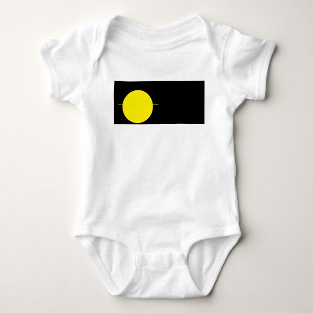 Body Para Bebé Niños del sistema solar (Anverso)