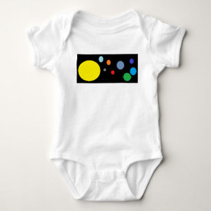 Body Para Bebé Niños del sistema solar