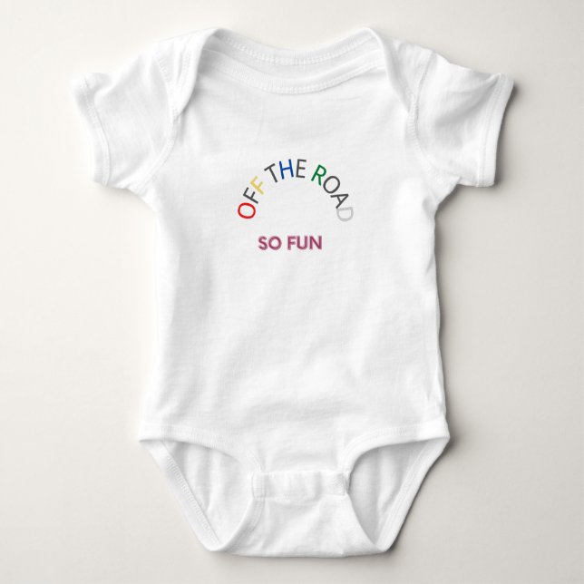 Body Para Bebé Niños Divertidos  Bebé Blanco (Anverso)