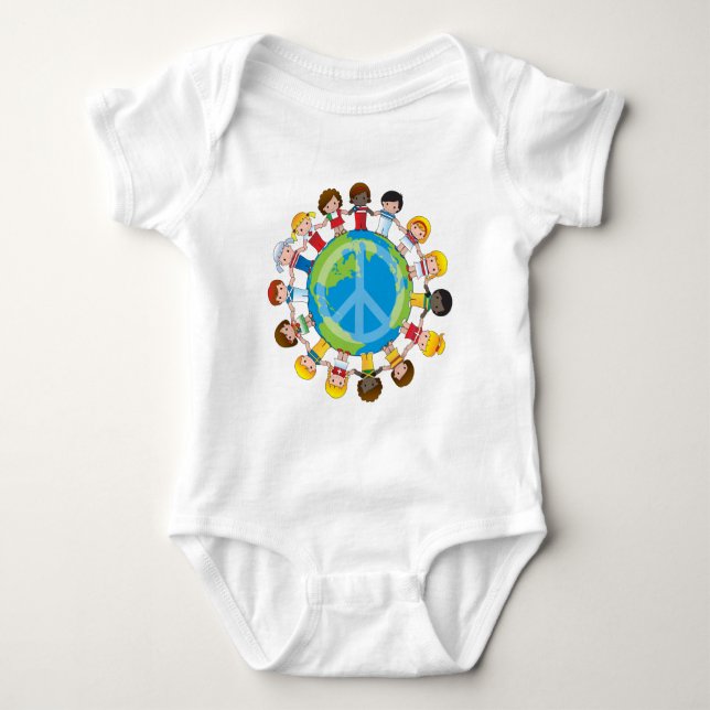 Body Para Bebé Niños globales (Anverso)