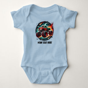 Body Para Bebé Niños Guay personalizable de camión Monster