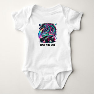 Body Para Bebé Niños Guay personalizable de camión Monster