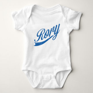 Body Para Bebé Niños Nombre "Rory" Azul angustiado