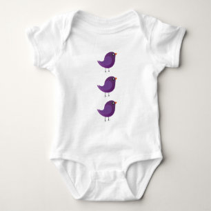 Body Para Bebé Niños pajarito lindo