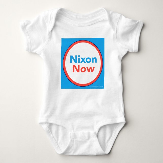 Body Para Bebé Nixon Now-1968 (Anverso)