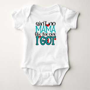 Body Para Bebé No es que mamá como la que tengo traje de bebé