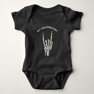 Body Para Bebé No es tu rockero de bebé promedio