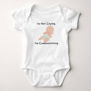 Body Para Bebé 👶 "No estoy llorando, me estoy comunicando"