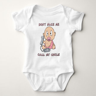 Body Para Bebé No haga que llama a mi tío