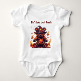 Body Para Bebé No Hay Trucos, Sólo Tratos. Osito de peluche. Hall