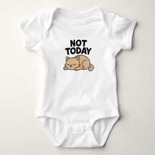 Body Para Bebé No hoy" - Diseño de Personalizados divertidos para