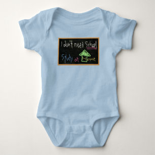 Body Para Bebé No necesito la escuela/estudiar en casa
