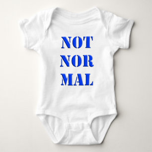 Body Para Bebé No Normal
