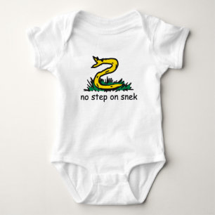 Body Para Bebé No pisar en snek memes parodia de Gadsden SnekRigh