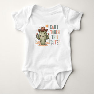 Body Para Bebé "¡No Puedes Tocar Esto Tan Bonito!" Cactus con Som