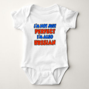 Body Para Bebé No sólo un ruso perfecto