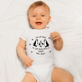 Body Para Bebé No soy corta, sólo más hacia abajo.