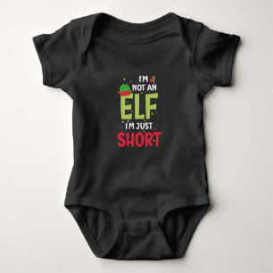Body Para Bebé No Soy Un Navidad De La Familia Elf. Pjs Coincidie