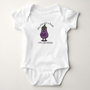 Body Para Bebé "No soy una fruta, soy un problema".