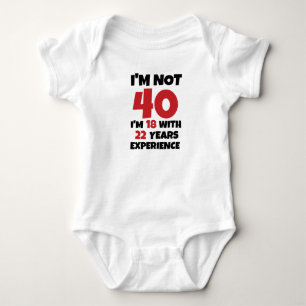 Body Para Bebé No tengo 40 años